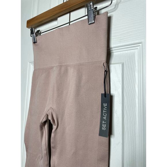 NEW SET Active Full Length High Rise Athletic Leggings Sculptflex 7/8 XS - Picture 3 of 6